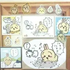 ちいかわ　うさぎ　ブロマイド　ピースシール　あつめてシール　ピースシール