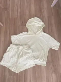 GAP フード付きショートパンツセットアップ