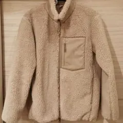 ユニクロ　UNIQLO　防風ボアフリースジャケット