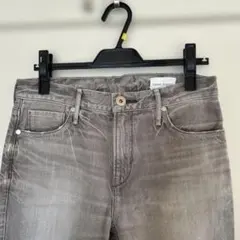 upper heights グレー ストレートデニム