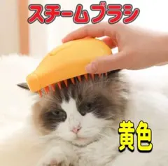 猫　スチームブラシ　ペット　充電式　猫　犬　抜け毛　ブラッシング　換毛期　緑