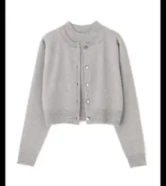 ナチュラルビューティーベーシック クロップドラメジャガードアンサンブル