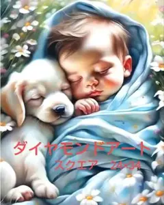 ダイヤモンドアートキット　スクエア　24×34