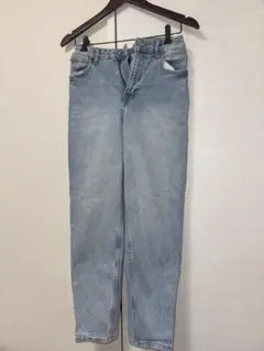 H&M デニムジーンズ ライトブルー レディース Sサイズ
