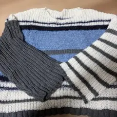 レプシィム　ボーダー　　ニット