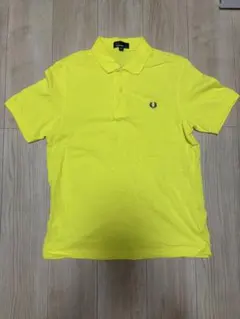 フレッドペリー FRED PERRY ポロシャツ 黄色 yellow サイズM