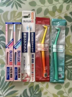 歯科専売 SUNSTAR BUTLER 歯ブラシ 5本セットのサムネイル