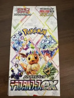 テラスタルフェスex 1BOX シュリンク付き 重量BOX 187グラム ポケモン ポケモンカードゲームスカーレット&バイオレット ハイ