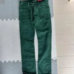 BACK NUMBER グリーン コーデュロイ パンツ 32のサムネイル