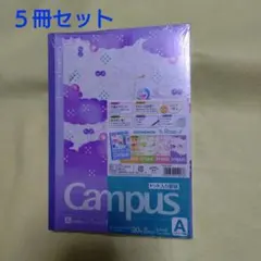 【新品】 ドラえもん　 キャンパスノート 5冊セット A4　ドラえもん和柄ノートのサムネイル