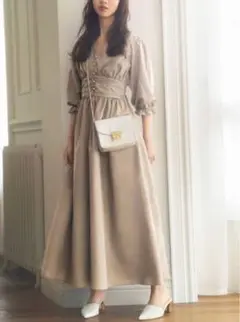 GRL ウエストマークワンピース [k8227n]