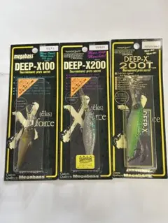 オールドメガバスルアー　DEEP-X Bait-X 11個セット オールドメガバスルアー DEEP-X Bait-X 11個セット Fishing Lure