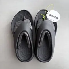 【新品】OOFOS OORIGINAL+ plus 23cm ユニセックス 黒のサムネイル