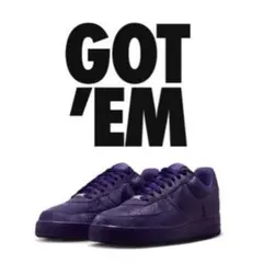 Nike Air Force 1 パープル