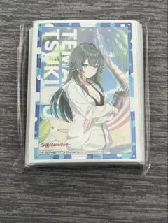 コミケ限定　月村手毬プレイマット+スリーブセット コミケ限定 月村手毬プレイマット+スリーブセット 学園アイドル