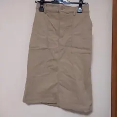 FieldCore ストレッチタイトスカート L ベージュ