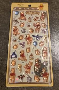 ボンボンドロップシール♡プーさん ディズニー【正規品】