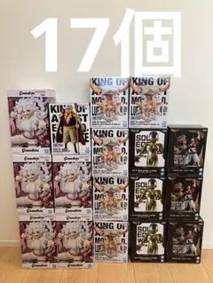 ドラゴンボール　ワンピース　プライズフィギュアまとめ売り17点