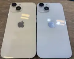 iPhone15モックアップ 展示用 2点セット