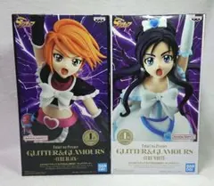 ふたりはプリキュア　フィギュア　キュアブラック＆キュアホワイト 2体セット