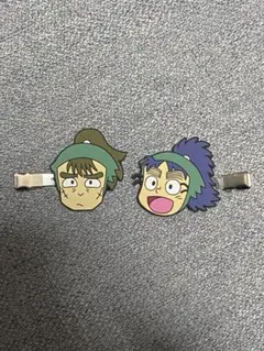 忍たま乱太郎　ヘアクリップ　七松小平太・中在家長次