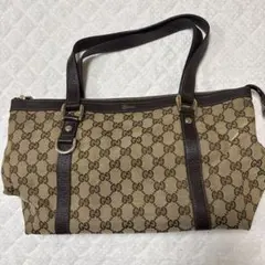 GUCCI GGキャンバス トートバッグ