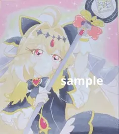 手描きイラスト 原画 ファンアート キュアアルカナ・シャドウ プリキュア