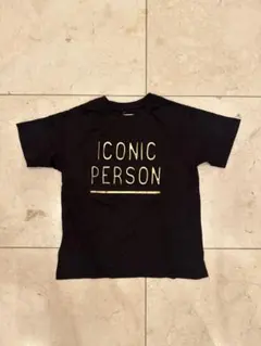 黒×ゴールド　Tシャツ　ZARA 6歳116