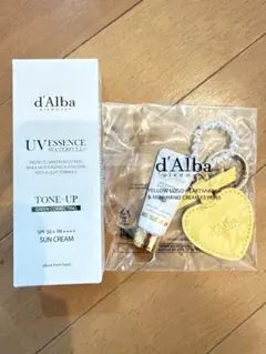 新品即納　d'Alba トーンアップ下地+ハンドクリーム