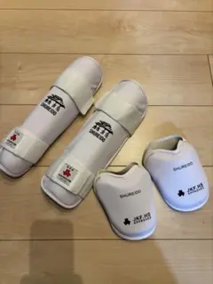 空手 防具 シンガード＆インステップガード Mサイズ