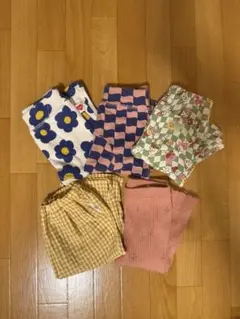 ベビー用レギンス5点セット 70サイズ　保育園着
