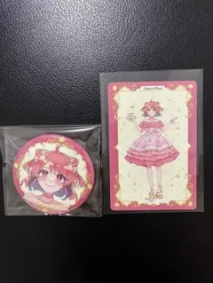 カラフルピーチ ぷぴぱ のあ 缶バッジ トレカ