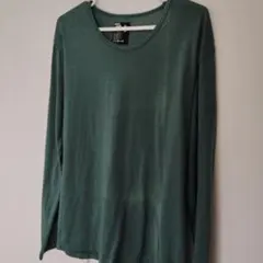 【PPFM】グリーン 長袖カットソー 00s y2k achieve ジャンク品