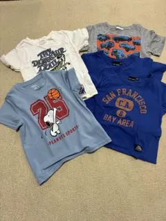 110cm Tシャツ 5枚セットのサムネイル