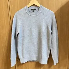 BANANA REPUBLIC ライトブルー M クルーネックセーター