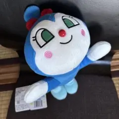 タグ付き　アンパンマン　コキンちゃん　寝そべりぬいぐるみ
