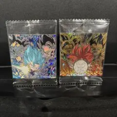 ドラゴンボール　シールウエハース ベジット ゴジータ 2枚セット