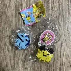 たまごっち ドットフィギュアチャーム まめっち　ぎんじろっち　ガチャガチャ