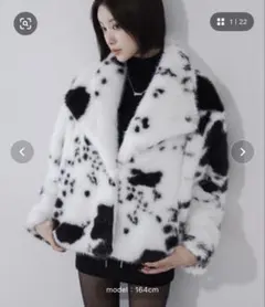 ミームセレクト カウミドルフェイクファコートのサムネイル