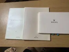 ロレックス正規店カタログ3冊セット ２００５・２００９・２０１２価格表付のサムネイル