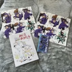 映画忍たま、ステッカー、5年生、土井先生　最強ジャンプ　映画特典　クリアカード