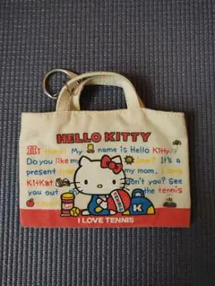 ハローキティ　ミニチュアバッグ　キーホルダー