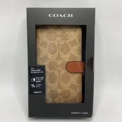 Coach - iPhone 15 - シグネイチャー柄 ブラウン