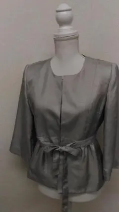 値下大歓迎 ＃119 EMMAJAMES レディース 七分袖 ジャケット 11