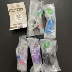 ピクミン PIKMIN めじるしアクセサリー2 あお しろ はね むらさき いわ