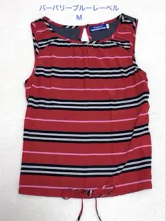 BURBERRY バーバリーブルーレーベル ノースリーブ カットソー M