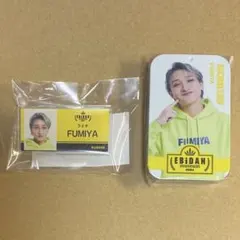 FUMIYA 高尾楓弥 EBiDANmuseum ネームバッジ マルチ缶ケース