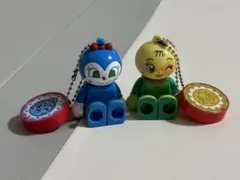 アンパンマン ブロックラボスイング コキンちゃん メロンパンナちゃんセット