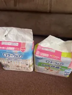 Mサイズ 400枚セット 使い捨て男性用犬用ラップ、男の子犬用おむつ