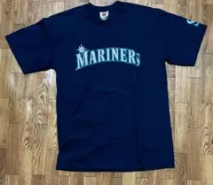 駐*犬様 Nike Mariners Tシャツ M ネイビー